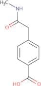4-[(Methylcarbamoyl)methyl]benzoic acid