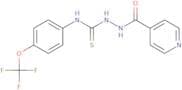 1-(4-pyridylcarbonyl)-4-(4-trifluoromethoxyphenyl)thiosemicarbazide