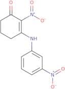 2-nitro-3-((3-nitrophenyl)amino)cyclohex-2-en-1-one