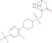 1-(((4-(3-chloro-5-(trifluoromethyl)(2-pyridyl))piperazinyl)sulfonyl)methyl)-7,7-dimethylbicyclo[2…