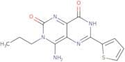4-imino-3-propyl-6-(2-thienyl)-1,3,7-trihydro-5,7-diazaquinazoline-2,8-dione
