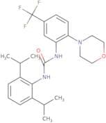 1-(2,6-diisopropylphenyl)-3-(2-morpholin-4-yl-5-(trifluoromethyl)phenyl)urea