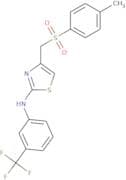 4-methyl-1-(((4-((3-(trifluoromethyl)phenyl)amino)(3,5-thiazolyl))methyl)sulfonyl)benzene