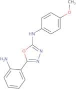 (3-(2-aminophenyl)(2,4,5-oxadiazolyl))(4-methoxyphenyl)amine