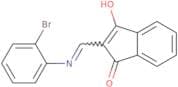 2-(((2-bromophenyl)amino)methylene)indane-1,3-dione