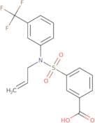 3-[(Prop-2-en-1-yl)[3-(trifluoromethyl)phenyl]sulfamoyl]benzoic acid