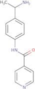 N-[4-(1-Aminoethyl)phenyl]pyridine-4-carboxamide