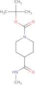 1-tert-Butoxycarbonylpiperidine-4-carboxylic acid methyl amide