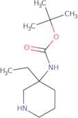 tert-Butyl (3-ethylpiperidin-3-yl)carbamate