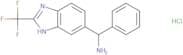 Phenyl[2-(trifluoromethyl)-1H-1,3-benzodiazol-6-yl]methanamine hydrochloride