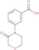 3-(3-Oxomorpholin-4-yl)benzoic acid