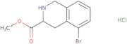 5-Bromo-1,2,3,4-tetrahydroisoquinoline-3-carboxylic acid methyl ester hydrochloride
