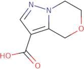 4H,6H,7H-Pyrazolo[3,2-c][1,4]oxazine-3-carboxylic acid