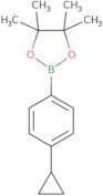 2-(4-Cyclopropylphenyl)-4,4,5,5-tetramethyl-1,3,2-dioxaborolane