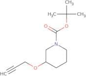 tert-Butyl 3-(prop-2-yn-1-yloxy)piperidine-1-carboxylate