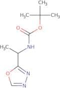 tert-Butyl N-[1-(1,3,4-oxadiazol-2-yl)ethyl]carbamate