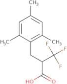 3,3,3-Trifluoro-2-[(2,4,6-trimethylphenyl)methyl]propanoic acid