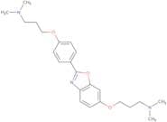 3-[4-[6-[3-(Dimethylamino)propoxy]-1,3-benzoxazol-2-yl]phenoxy]-N,N-dimethylpropan-1-amine
