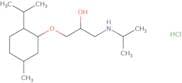 1-((2-Isopropyl-5-methylcyclohexyl)oxy)-3-(isopropylamino)propan-2-ol hydrochloride