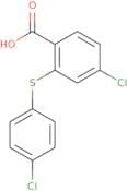 4-Chloro-2-[(4-chlorophenyl)sulfanyl]benzoic acid