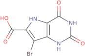 7-Bromo-2,4-dioxo-2,3,4,5-tetrahydro-1H-pyrrolo[3,2-d]pyrimidine-6-carboxylic acid