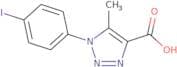 1-(4-Iodophenyl)-5-methyl-1H-1,2,3-triazole-4-carboxylic acid