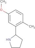 2-(5-Methoxy-2-methylphenyl)pyrrolidine