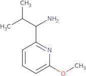 1-(6-Methoxypyridin-2-yl)-2-methylpropan-1-amine