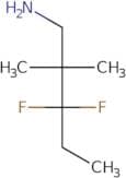 3,3-Difluoro-2,2-dimethylpentan-1-amine