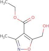 Ethyl 5-hydroxymethyl-3-methylisoxazole-4-carboxylate