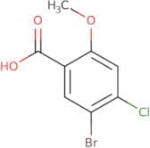 5-bromo-4-chloro-2-methoxybenzoic acid