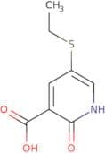 5-(Ethylsulfanyl)-2-oxo-1,2-dihydropyridine-3-carboxylic acid
