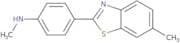 N-Methyl-4-(6-methyl-1,3-benzothiazol-2-yl)aniline