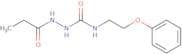 N-{[(2-Phenoxyethyl)carbamoyl]amino}propanamide