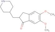 5,6-Dimethoxy-2-(piperidin-4-yl)methylindan-1-one