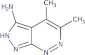 4,5-Dimethyl-1H-pyrazolo[3,4-c]pyridazin-3-amine