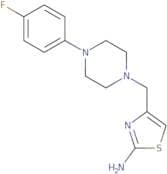 4-{[4-(4-Fluorophenyl)piperazin-1-yl]methyl}-1,3-thiazol-2-amine