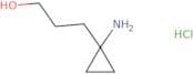 3-(1-Aminocyclopropyl)propan-1-ol hydrochloride
