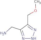 [5-(Methoxymethyl)-1H-1,2,3-triazol-4-yl]methanamine