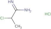 2-Chloropropanimidamide hydrochloride