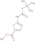 Methyl 2-((tert-butoxycarbonyl)amino)thiazole-5-carboxylate