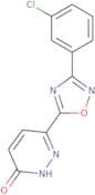 6-[3-(3-Chlorophenyl)-1,2,4-oxadiazol-5-yl]-2,3-dihydropyridazin-3-one