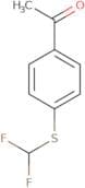 1-{4-[(Difluoromethyl)sulfanyl]phenyl}ethan-1-one