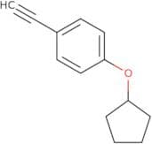 1-(Cyclopentyloxy)-4-ethynylbenzene