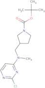 tert-Butyl 3-{[(2-chloropyrimidin-4-yl)(methyl)amino]methyl}pyrrolidine-1-carboxylate
