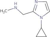1-(1-Cyclopropyl-1H-imidazol-2-yl)-N-methylmethanamine