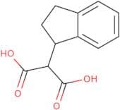 2-(2,3-Dihydro-1H-inden-1-yl)propanedioic acid