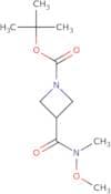 tert-Butyl 3-[methoxy(methyl)carbamoyl]azetidine-1-carboxylate