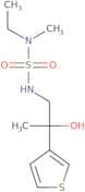 Ethyl({[2-hydroxy-2-(thiophen-3-yl)propyl]sulfamoyl})methylamine