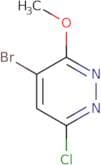 4-Bromo-6-chloro-3-methoxypyridazine